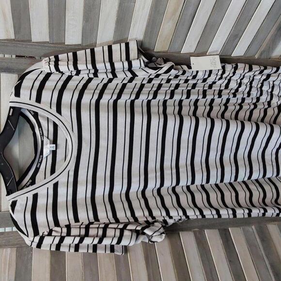 Daily Thread Tops - Trendy Striped Casual Tee | Daily Thread | 3x